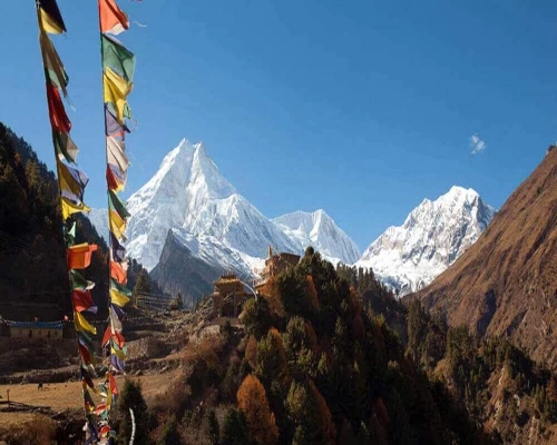 Manaslu Trek View