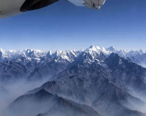 Mountain Flight In Nepal
