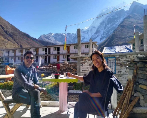 On The Way Of Manaslu Trek