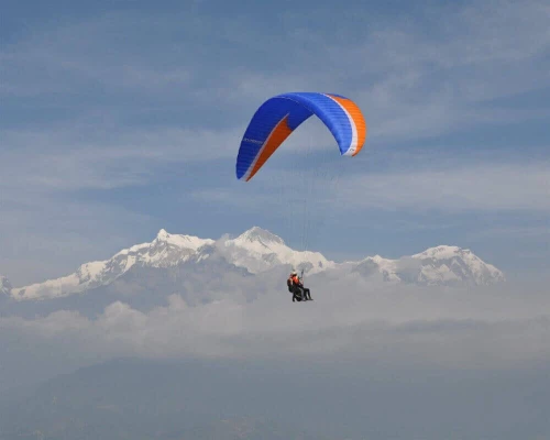 Paragliding In Nepal 