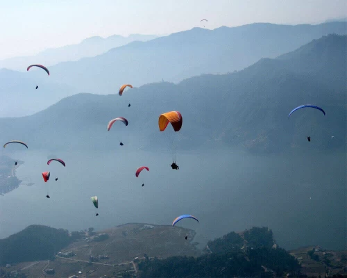 Paragliding In Pokhara