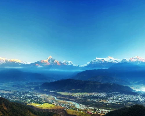 Pokhara View From Sarangkot