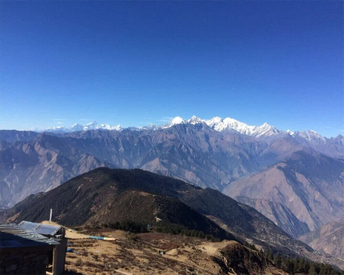 View Of Annapurna Trek