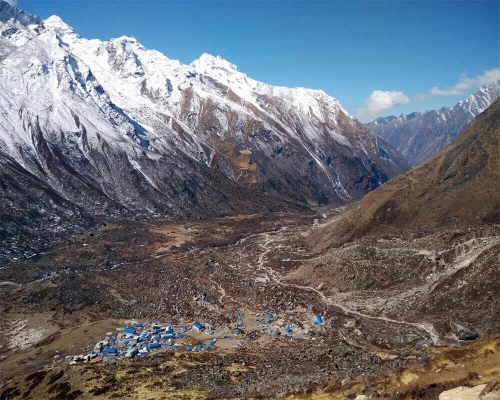 View Of Lantang Trek